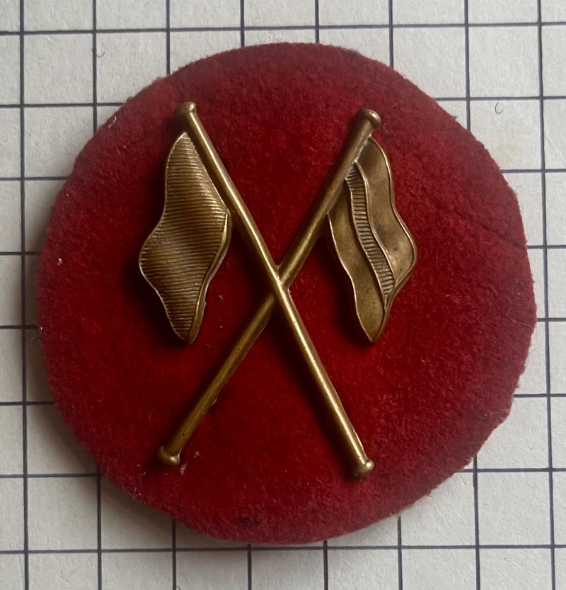cWW1 Regimental Signaller Proficiency in Signals Arm Trade Badge