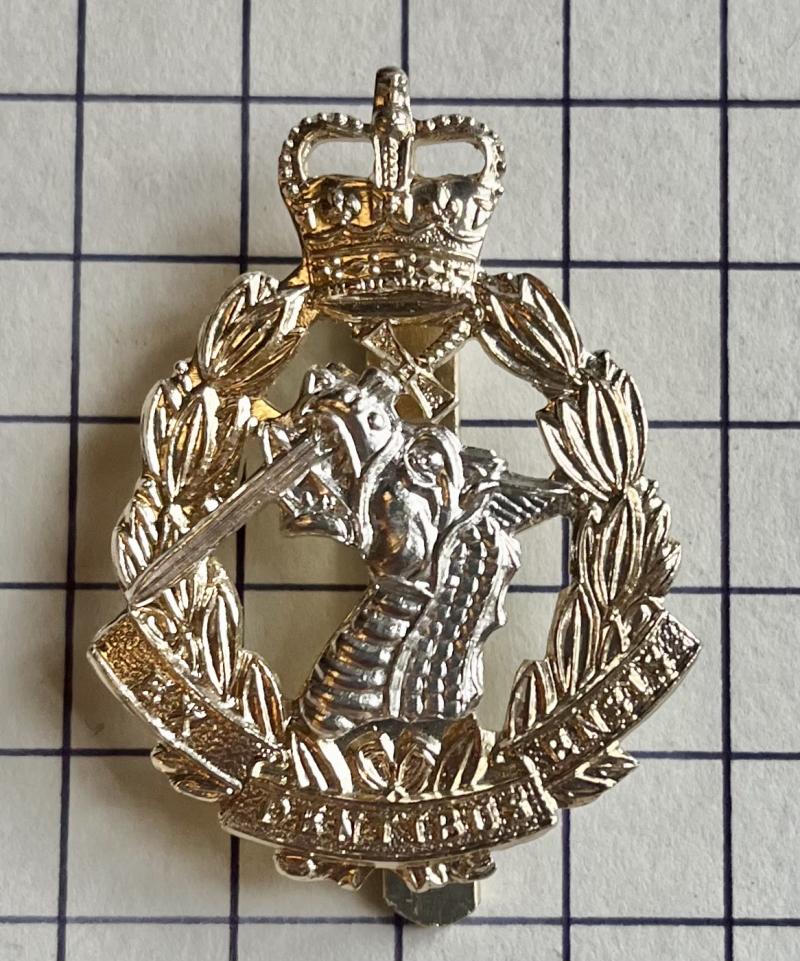 Royal Army Dental Corps (RADC) Anodised Aluminium Cap Badge by Firmin