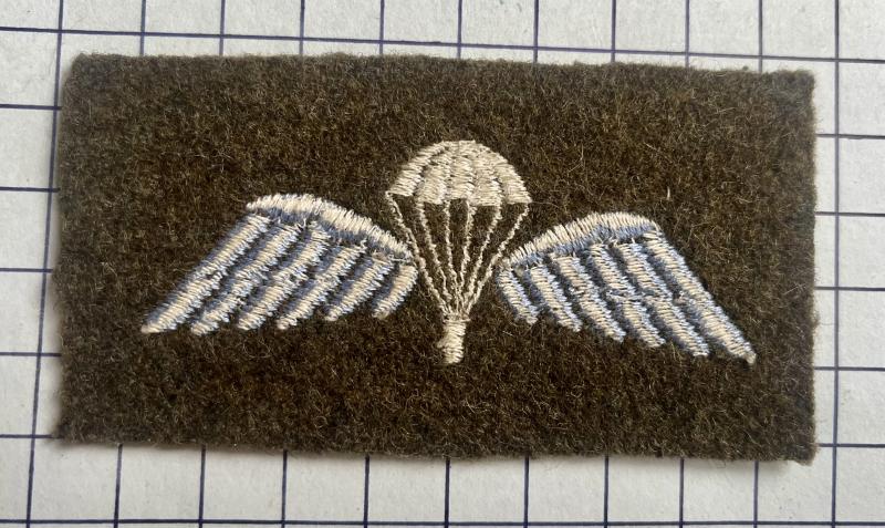 cWW2 Early Parachute Parachutist Qualification Wings