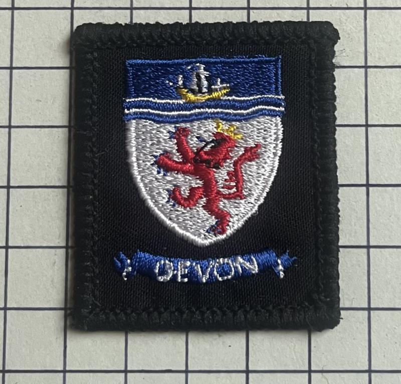 Devon District Boy Scouts Badge Patch
