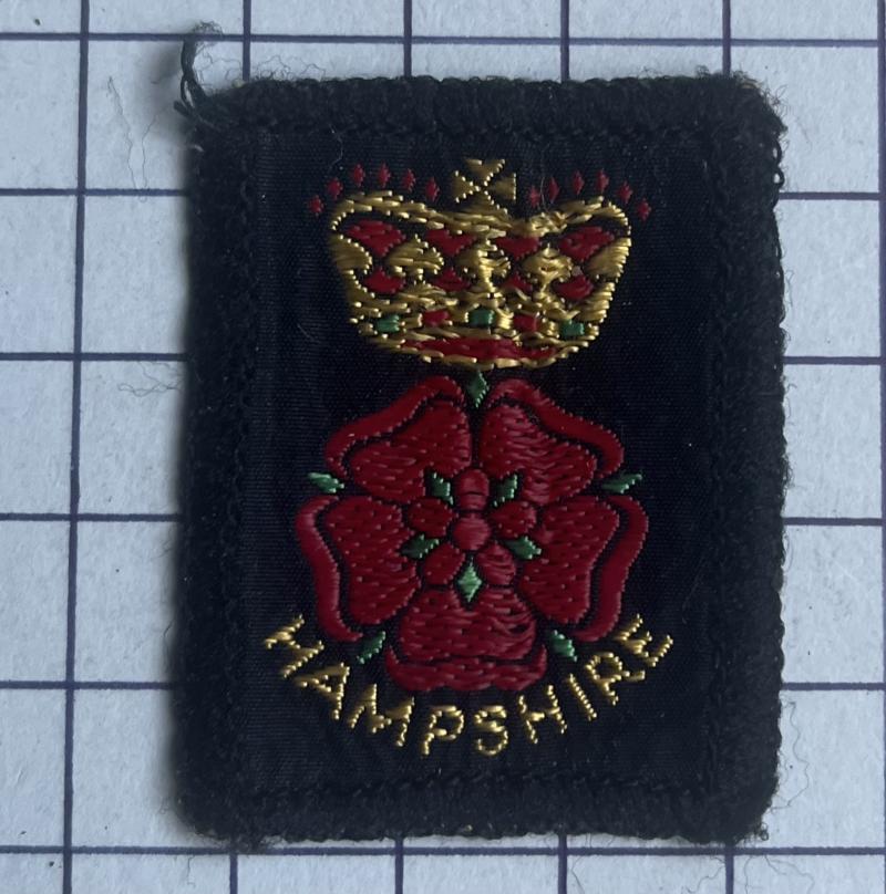 Vintage Girl Guides (GG) Hampshire District Patch Badge