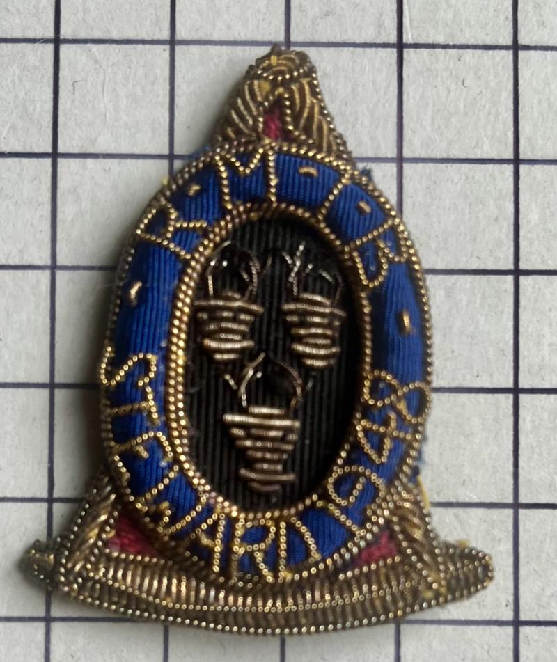 1948 Dated Royal Masonic Institute for Boys Bullion Stewards Badge