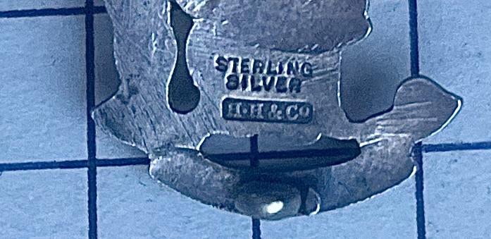 28th Battalion The London Regiment - The Artist Rifles - Silver & Enamel Sweetheart Cap Badge Device