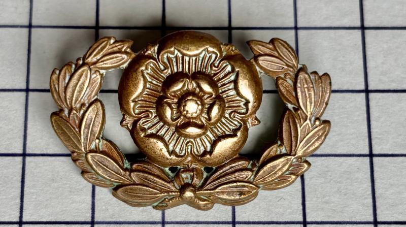 Hampshire Regiment Brass Collar Badge