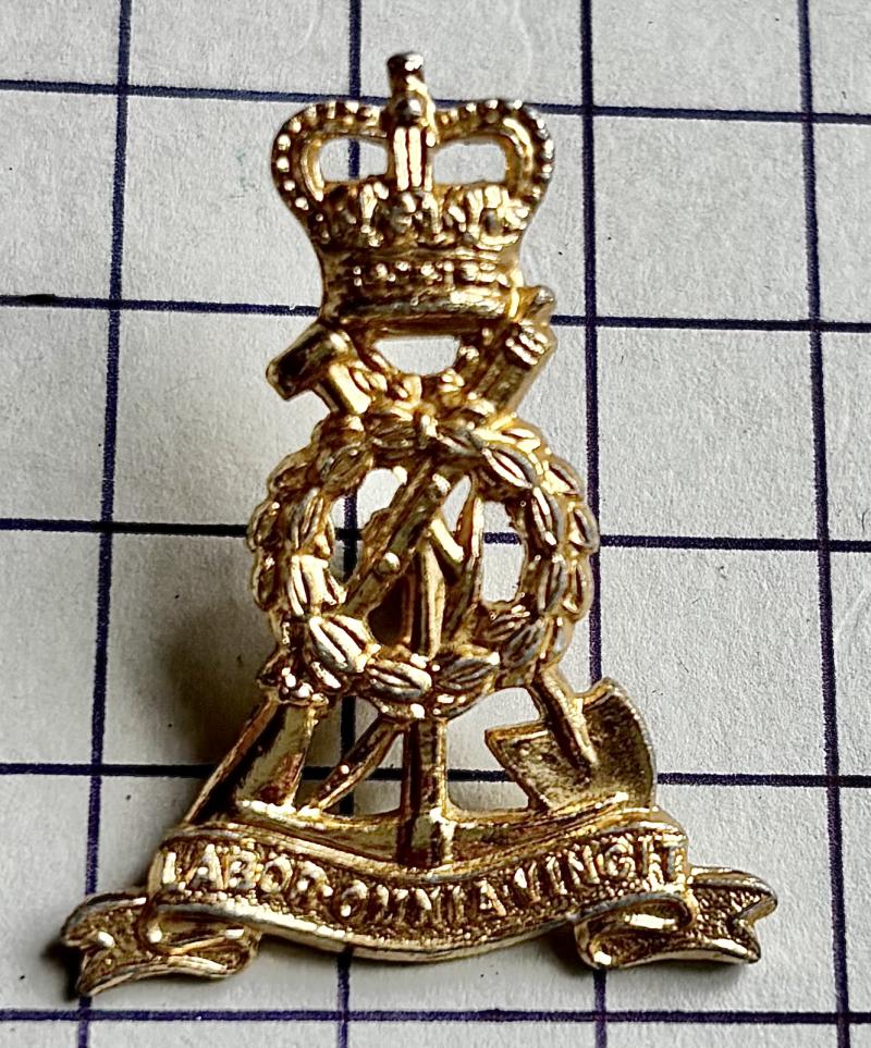 c1952-85 Pioneer Corps (PC) Anodised Aluminium Collar Badge