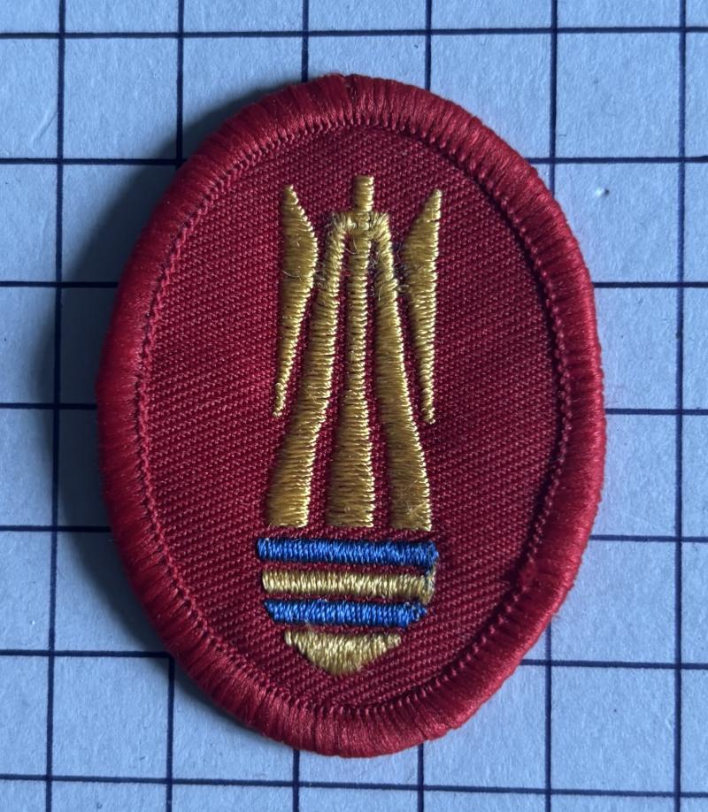 Royal Engineers (RE) Bomb Disposal Trade Qualification Badge Patch
