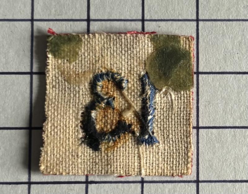 c1951 Royal Engineers (RE) 115 Construction Regiment Fortress Hampshire Designation Unit Patch Badge