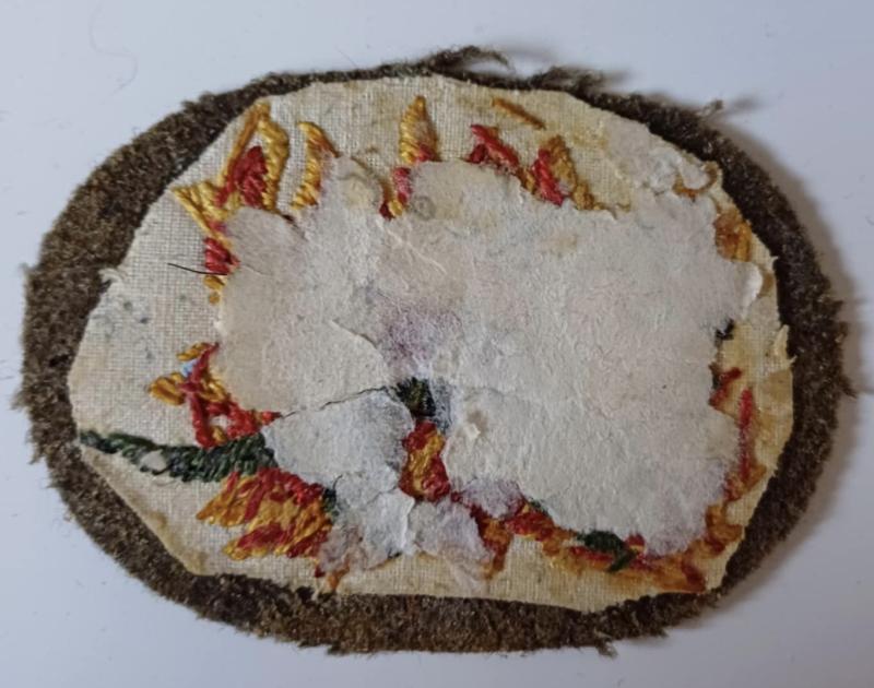 cWW1 No 1 Commando Salamander Formation Sign Unit Designation Cloth Patch Badge