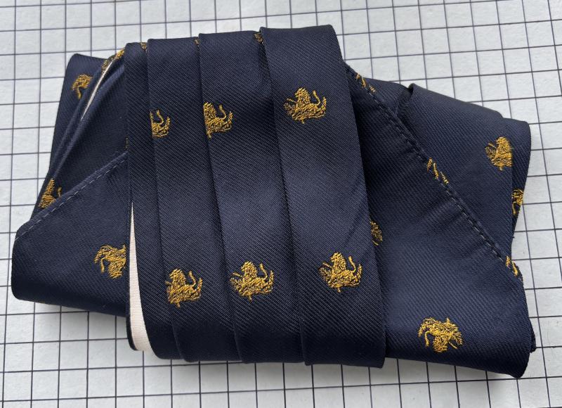 Vintage British South Africa Police (BSAP) Badged Silk Cravat