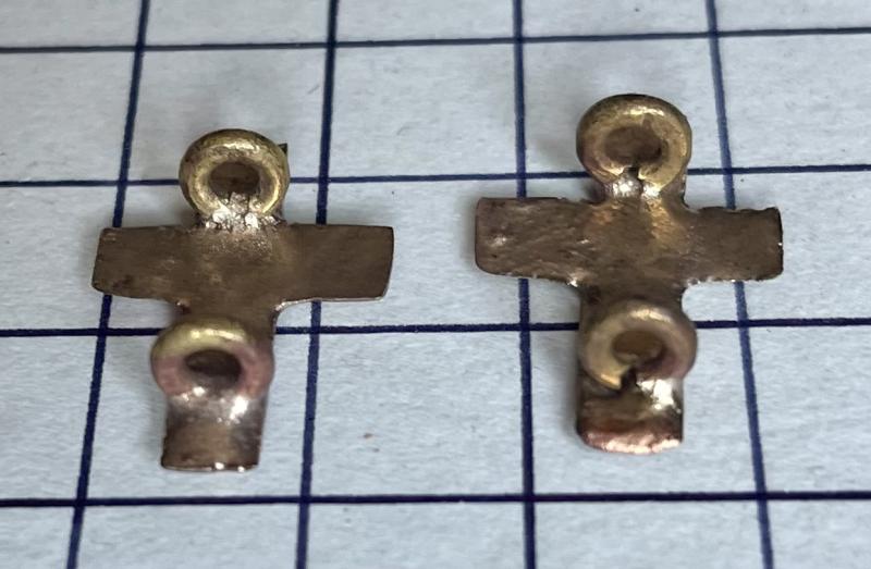 Rhodesia Rhodesian Chaplaincy Prison Service Collar Badges