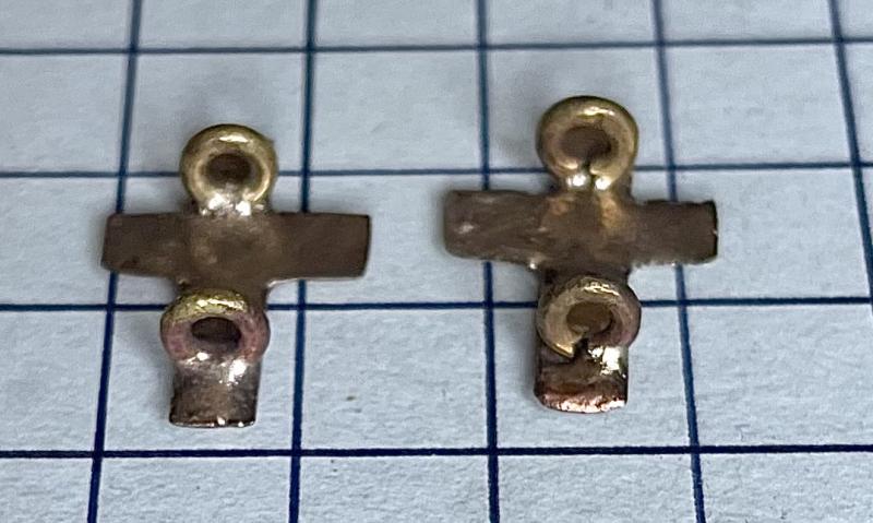 Rhodesia Rhodesian Chaplaincy Prison Service Collar Badges