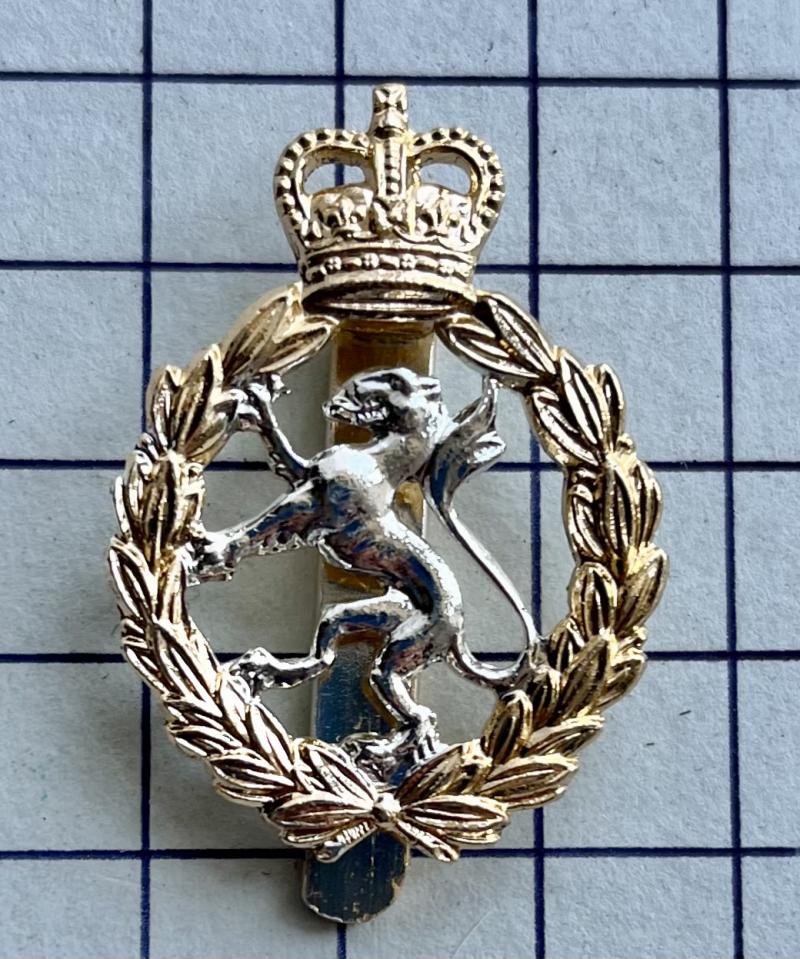 c1952-92 Women's Royal Army Corps (WRAC) Anodised Aluminium Cap Badge Gaunt