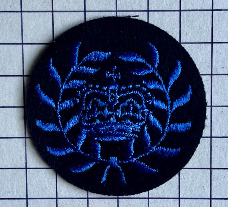 Women's Royal Naval Service Police Warrant Officer Regulator Rank Badge