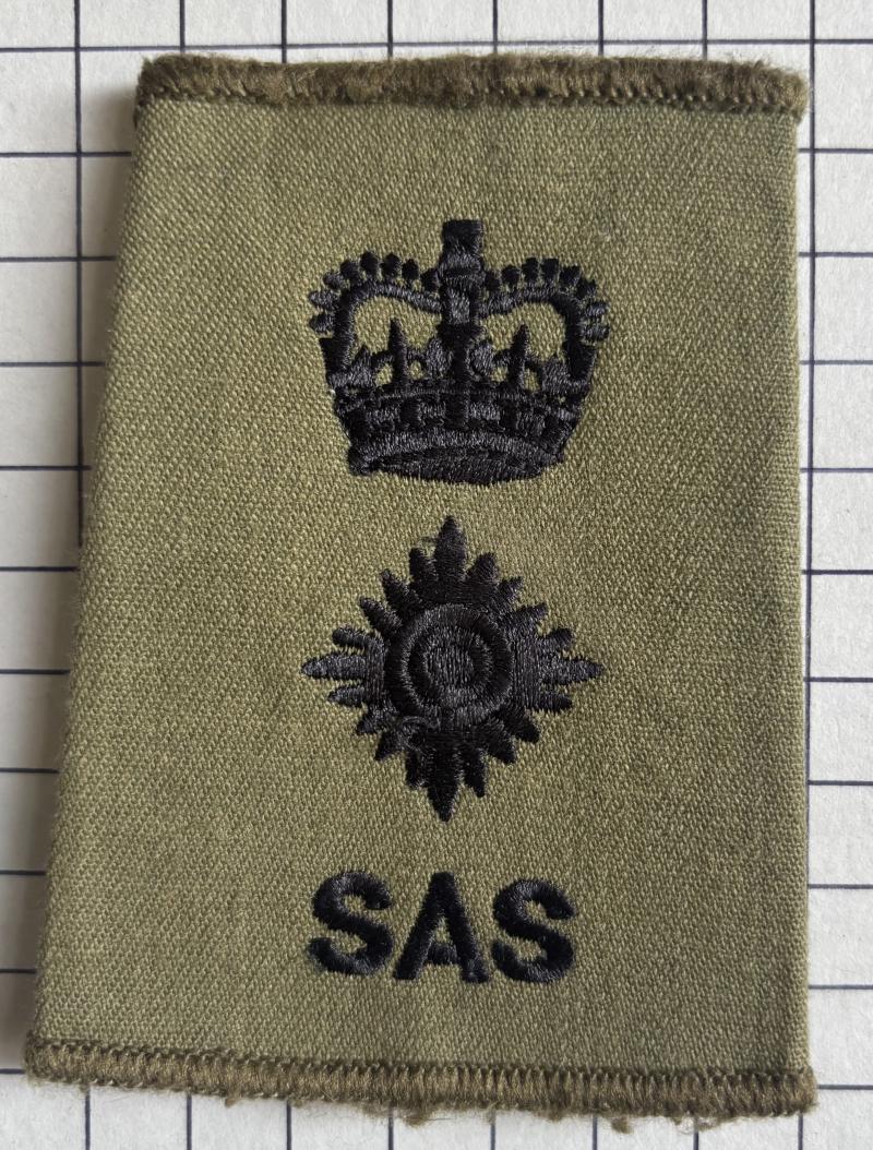c1990s Special Air Service (SAS) Lieutenant Colonel Rank Slide Slip-On