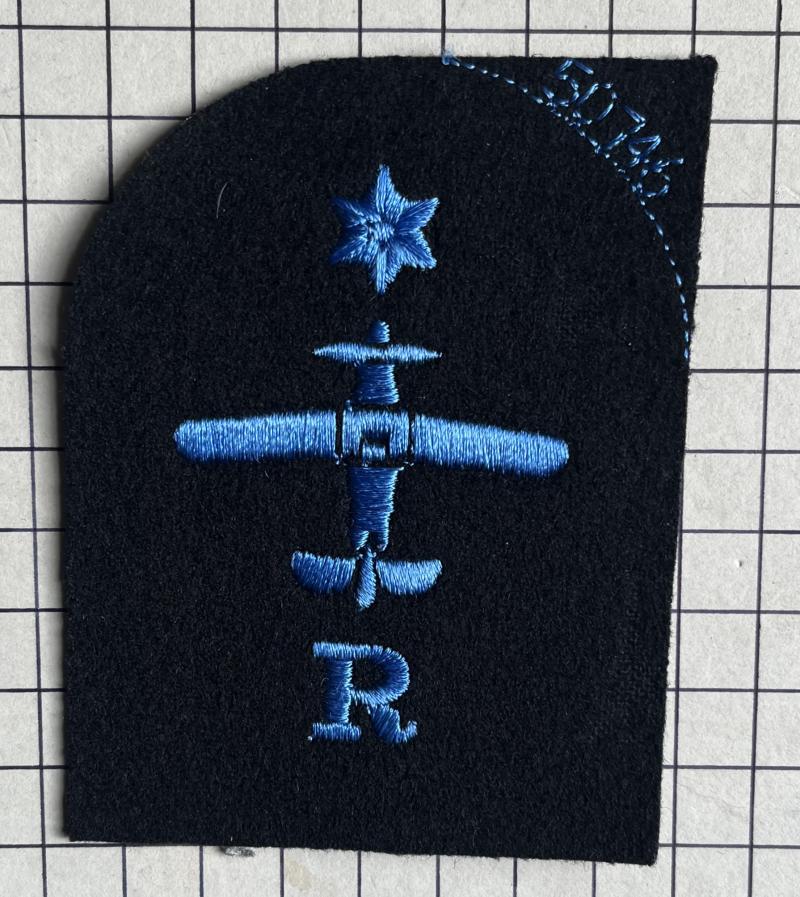 Women's Royal Naval Service Fleet Air Arm Radio / Radar Operator Trade Patch Badge
