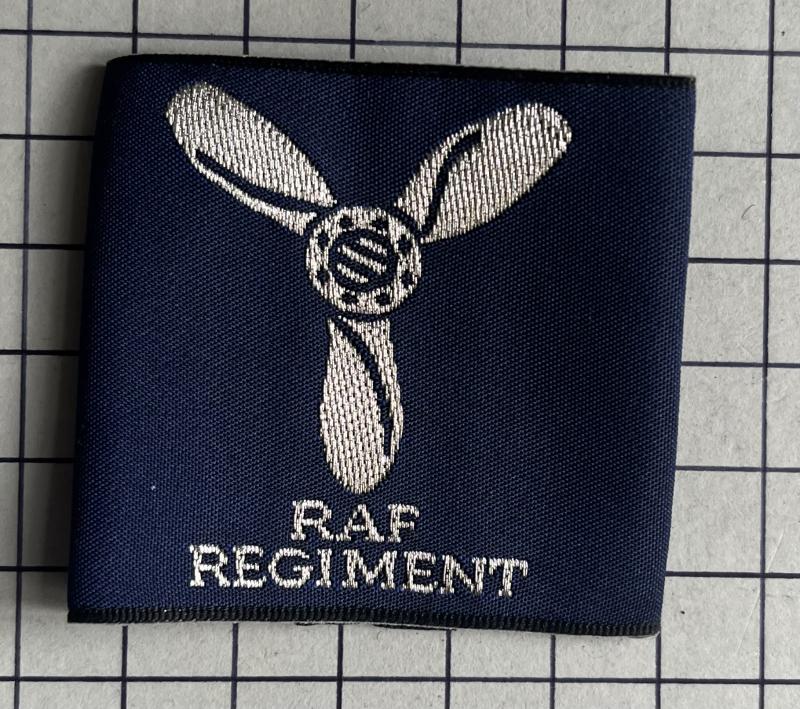 Royal Air Force (RAF) Regiment Senior Air Craftsman (SAC) Slip-On Rank Slide