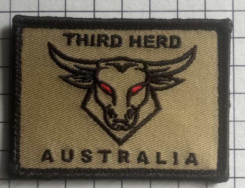c2010 Australian Special Air Service (SAS) Regiment 3 Squadron 'Third Herd' Patch Badge