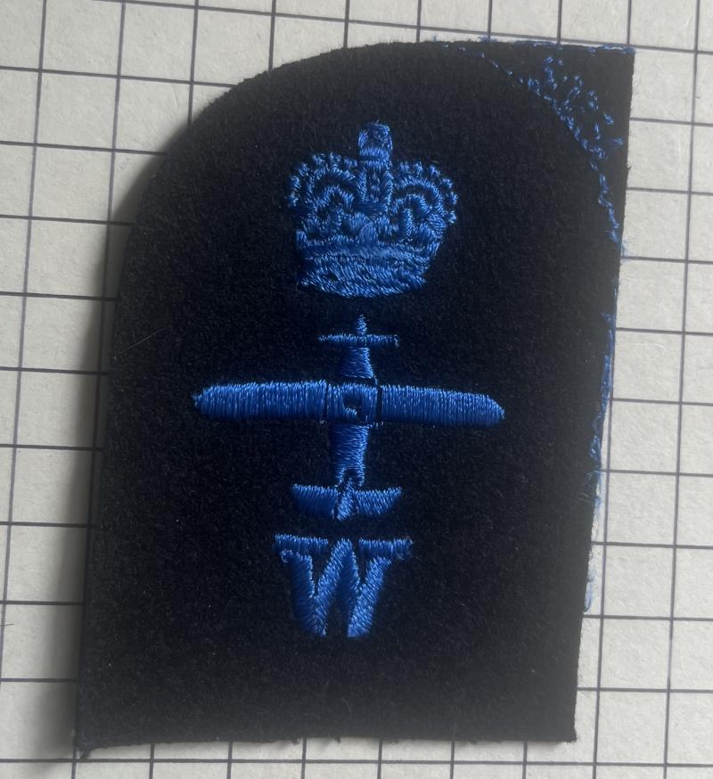 Women's Royal Naval Service Fleet Air Arm Weapons Trade Patch Badge