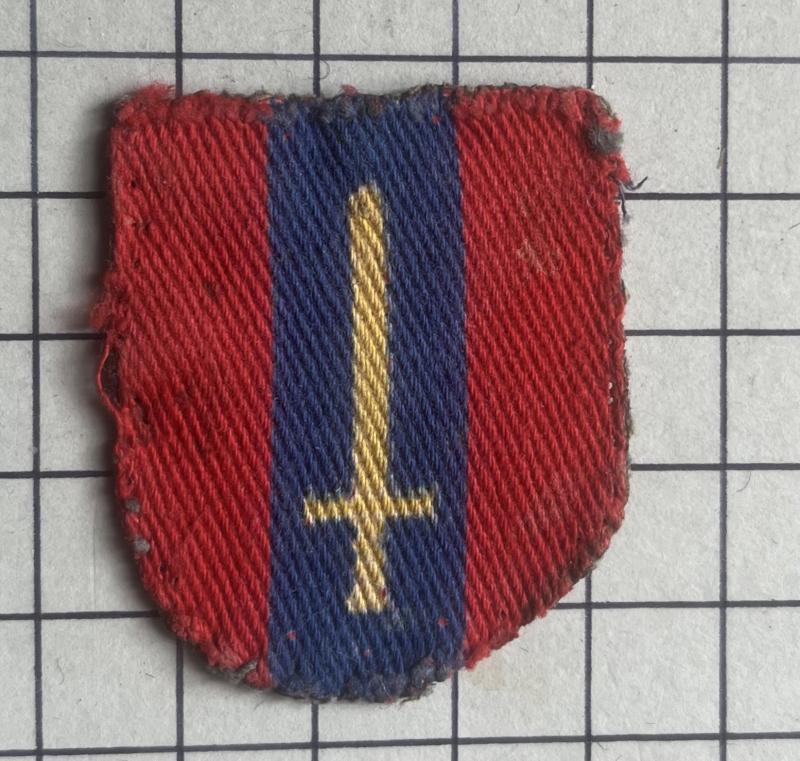 Royal Army Ordnance Corps (R.A.O.C) Army Emergency Reserve (AER) Cloth Printed Formation Sign