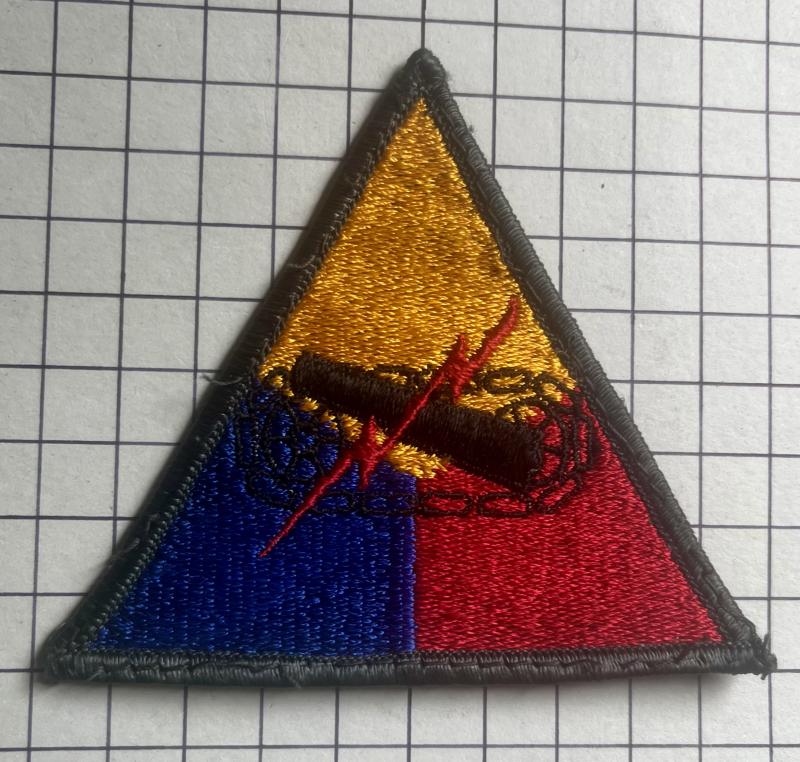 United States Army Post WW2 Armor / Armour Force Formation Sign Patch Badge