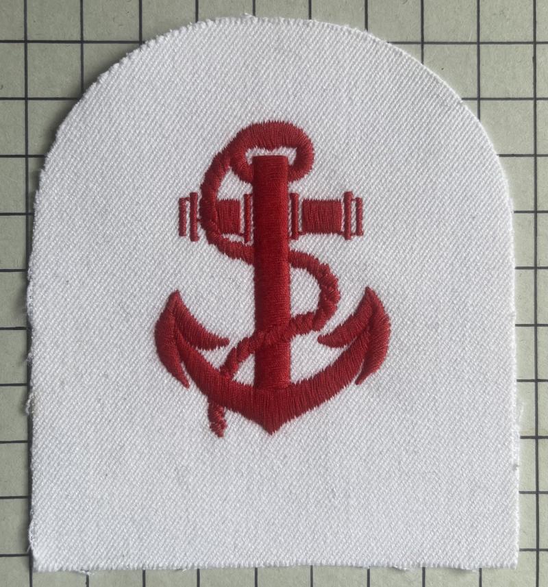 Queen Alexandra's Royal Naval Nursing Service (QARNNS) Leading Rate Cloth Rank Patch Badge