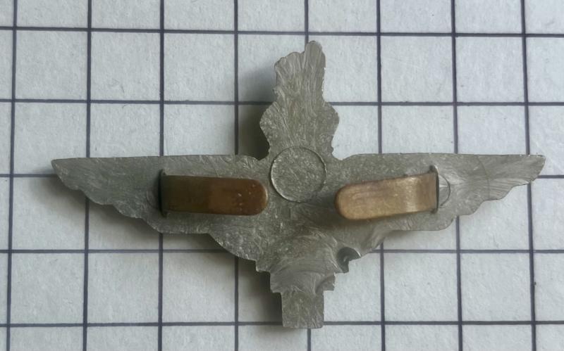 cWW2 Parachute Regiment Plastic Cap Badge