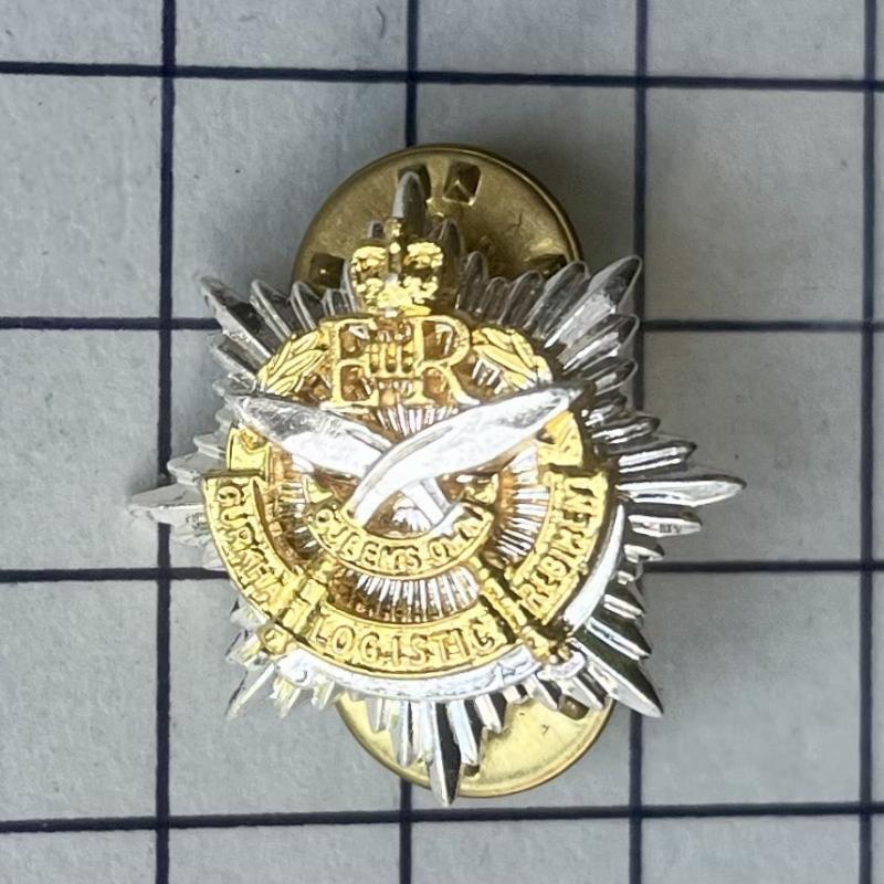 Queen's Own Gurkha Logistic Regiment (QOGLR) RLC Officer Cap Badge & Collar Badge
