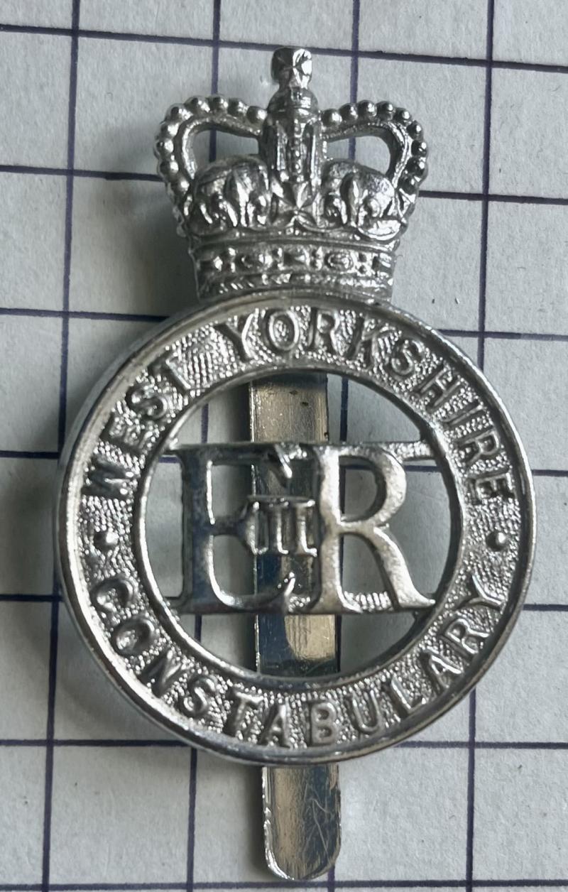 c1968-74 West Yorkshire Constabulary Police Cap Badge