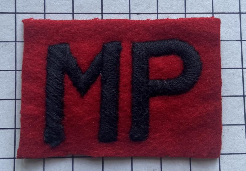 Royal Military Police (RMP) Tactical Recognition Flash Sign Unit Designation Cloth Badge Patch