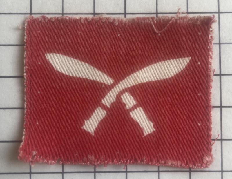 48th Gurkha Infantry Brigade Cloth Formation Sign Printed Patch Badge