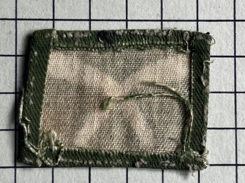 Post WW2 17th Gurkha Brigade Printed Cloth Formation Sign Patch Badge