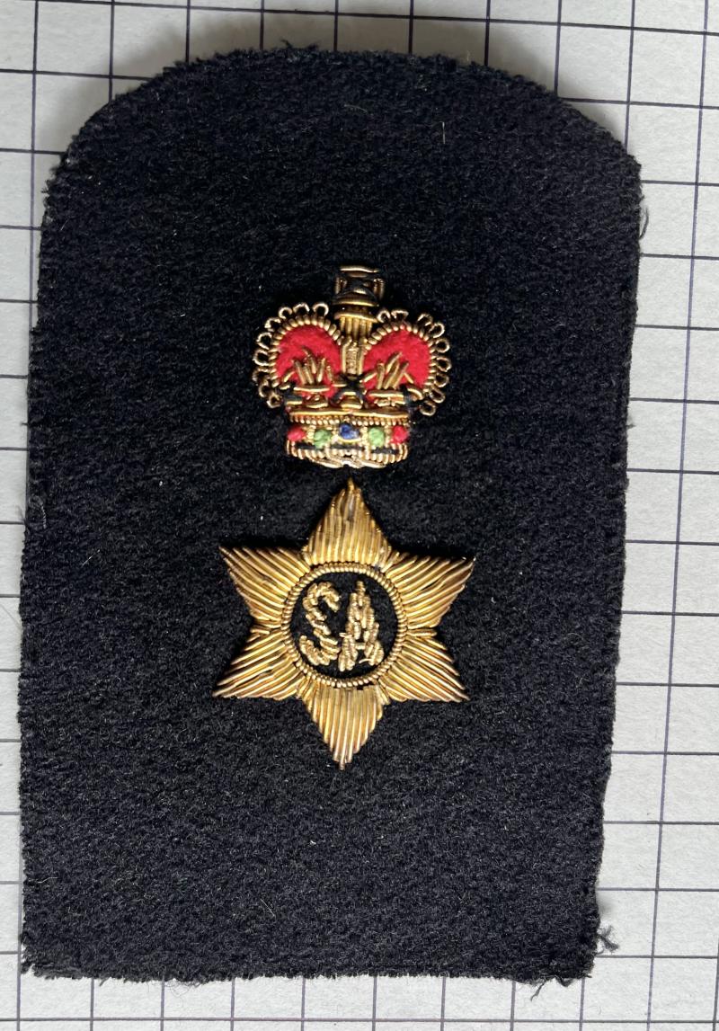 Post-1952 Royal Navy (RN) Stores Assistance Petty Officer Patch Badge