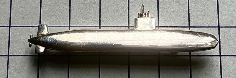 Vintage Submarine Submariner Pin Tie Pin Sweetheart Mufti Badge