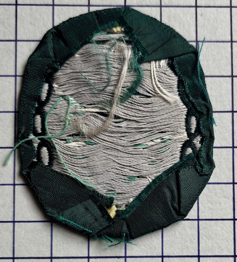 WW2 era German Edelweiss Mountain Troops Arm Badge