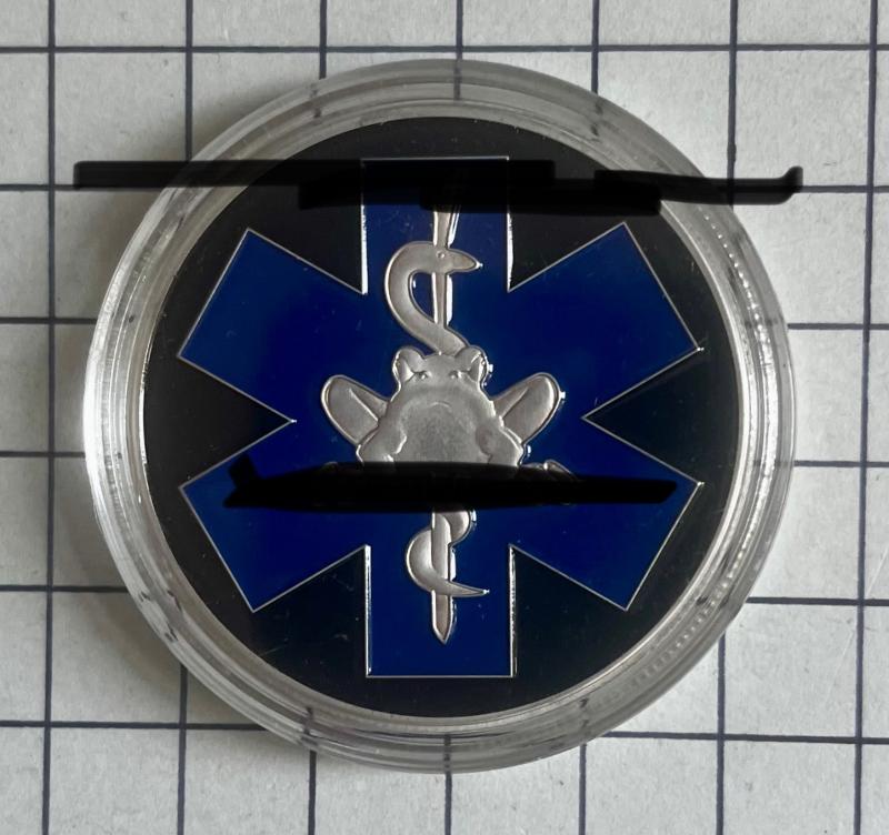 c2013,  Medical Unit Special Boat Service (SBS) Challenge Coin