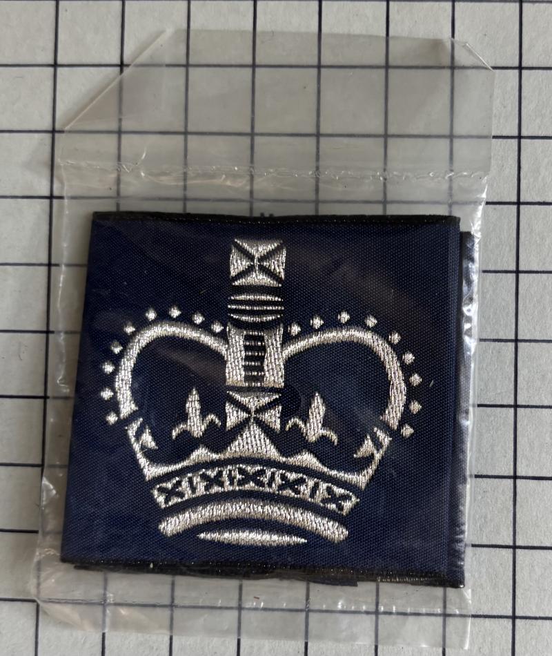 Pair of British Air Training Corps Warrant Officer Cadets Slip-On Rank Slide Shoulder Tabs