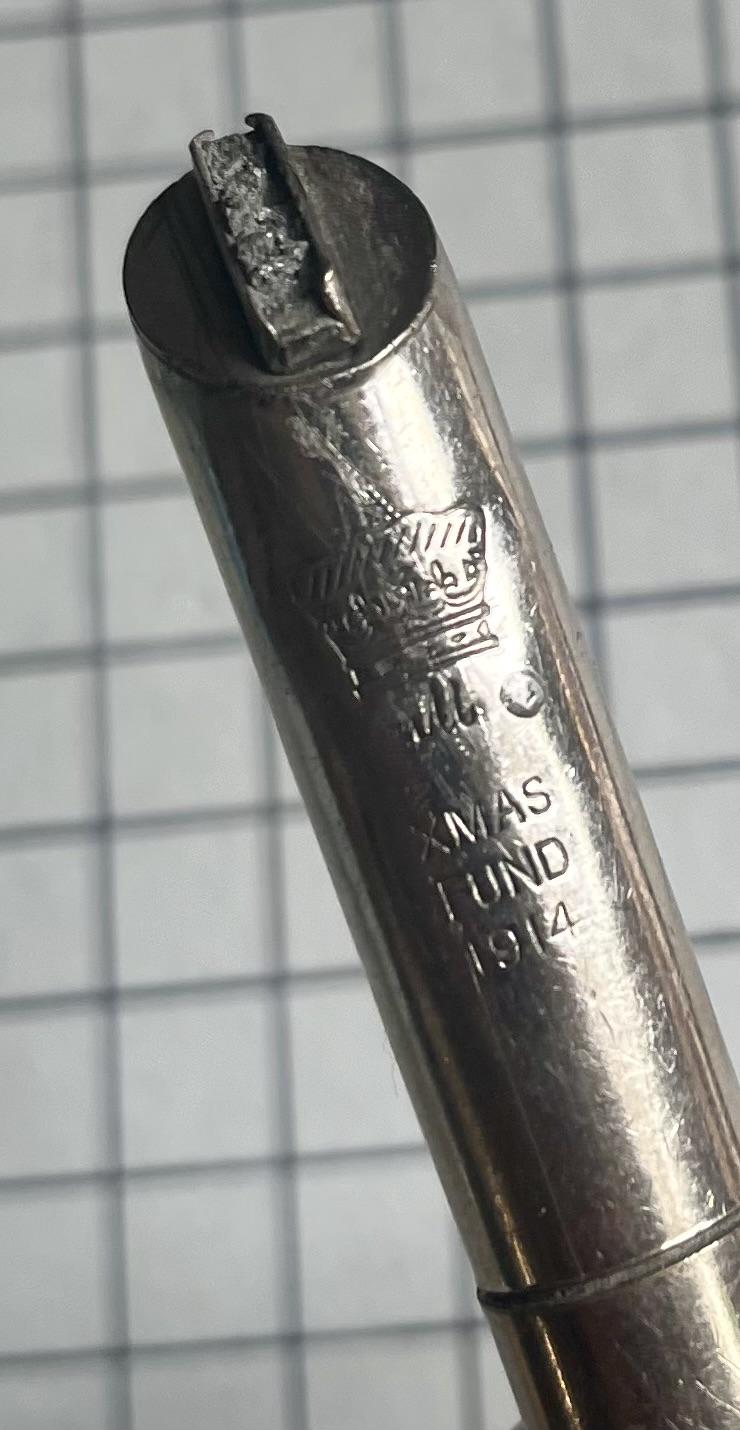 cWW1 Princess Mary Christmas 1914 Gift Fund Lighter by Asprey London