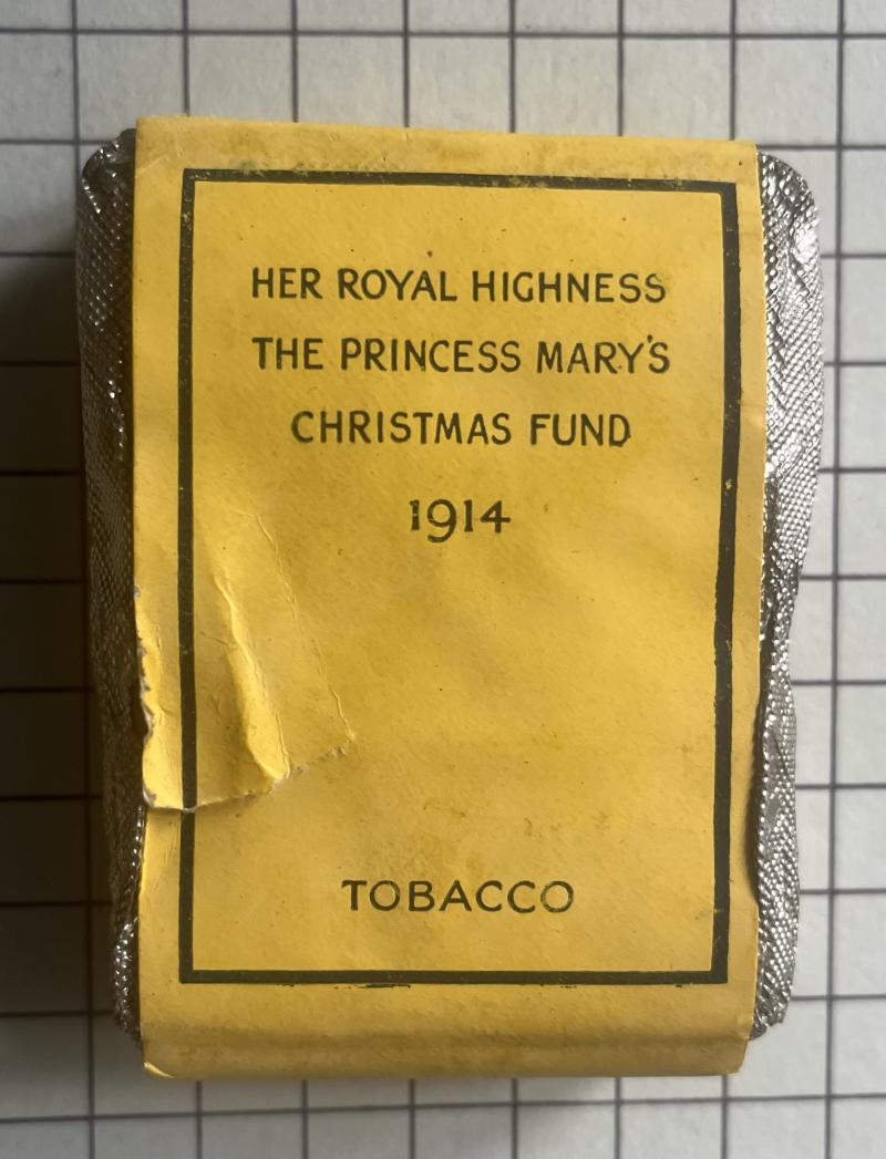 cWW1 Princess Mary Christmas 1914 Gift Fund Packet of Tobacco