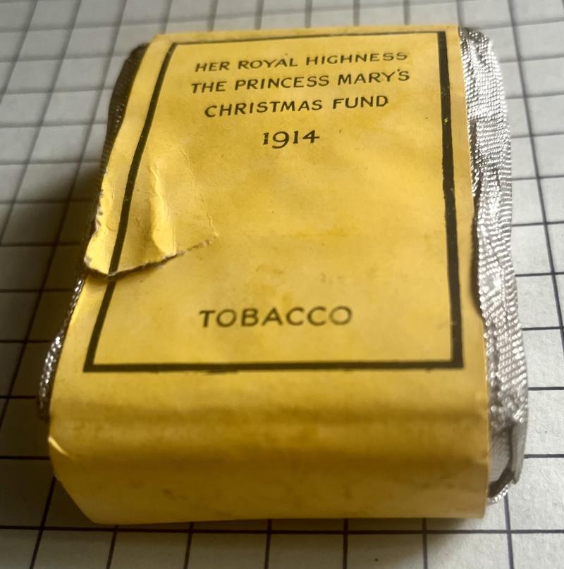 cWW1 Princess Mary Christmas 1914 Gift Fund Packet of Tobacco