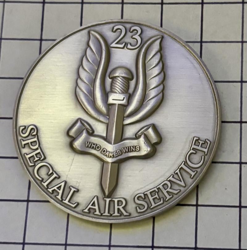 23 Special Air Service (SAS) 'Official' Challenge Coin