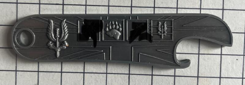 22 Special Air Service (SAS) Challenge Coin Bottle Opener 'Official' Regimental