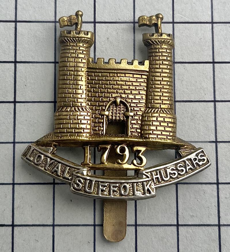 Duke of York's Own Loyal Suffolk Hussars Yeomanry Cap Badge