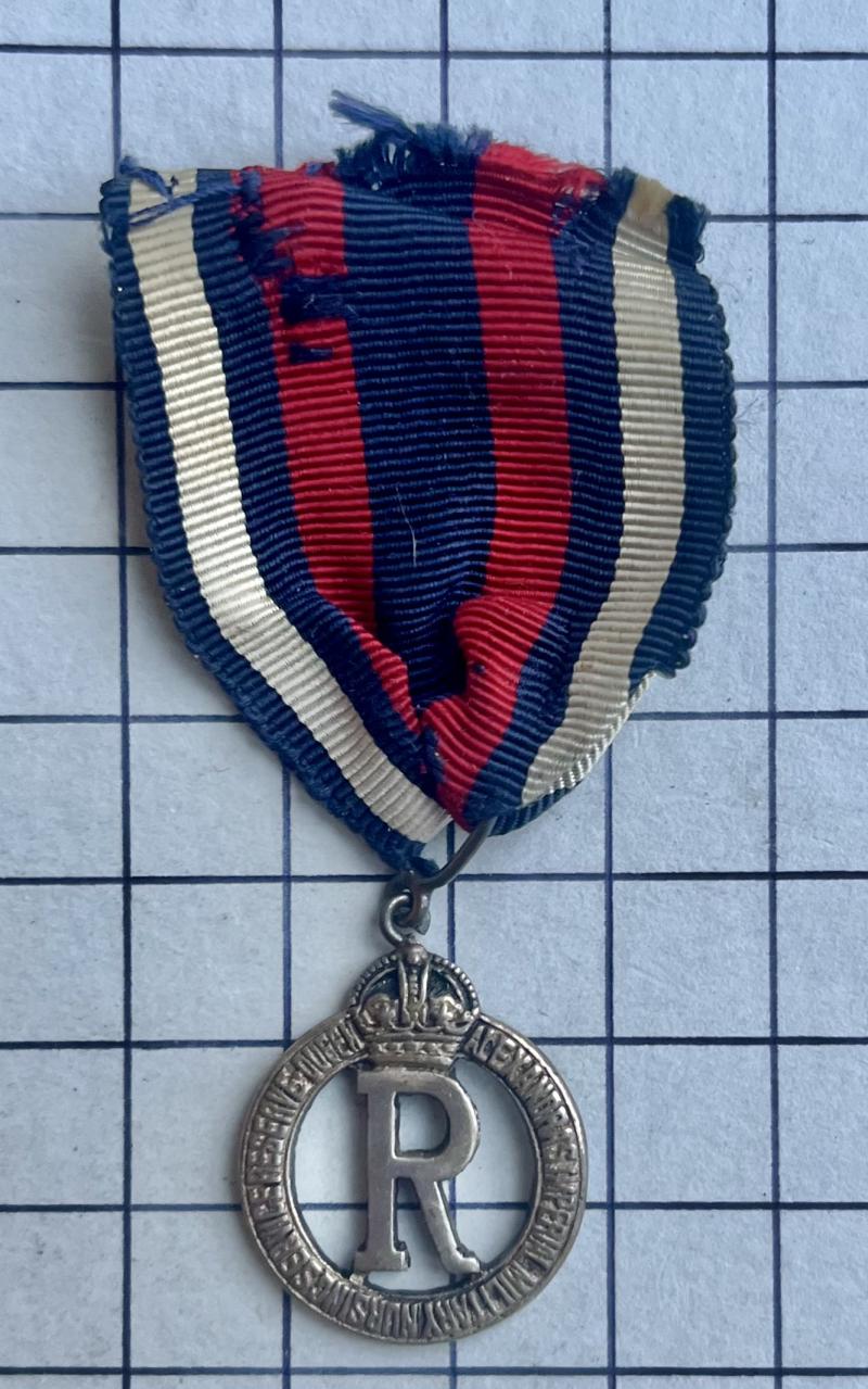 Collar Badge cWWII Contemporary Professionally done Conversion / Replacement for the Queen Alexandra's Imperial Nursing Service Reserve Medal