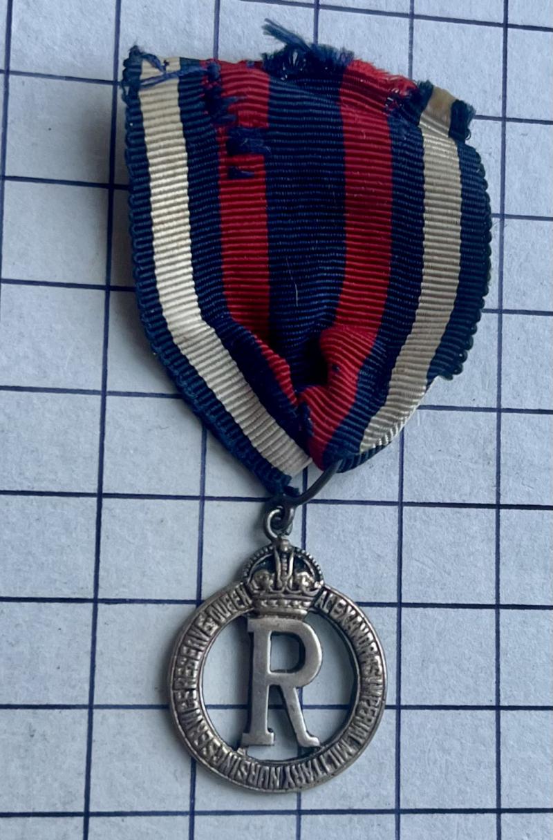 Collar Badge cWWII Contemporary Professionally done Conversion / Replacement for the Queen Alexandra's Imperial Nursing Service Reserve Medal