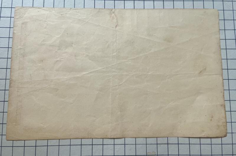 c1916 WW1 Certificate School Children of the Empire Happy Christmas / Xmas Paperwork Ephemera