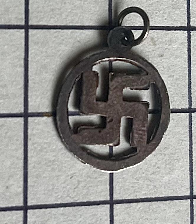 c1920s-45 German Swastika Pennant 3rd Reich era