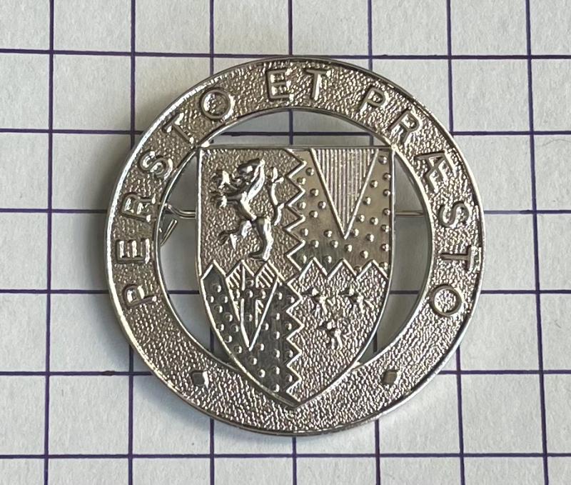 Stowe School Buckingham Combined Cadet Force (CCF) Chrome Cap Badge