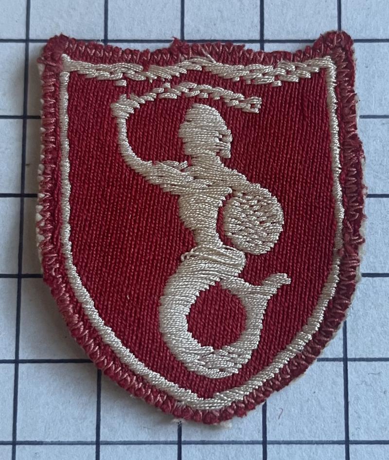 cWW2 2nd Polish Corps Italian Theatre Made Formation Sign Patch Cloth Badge