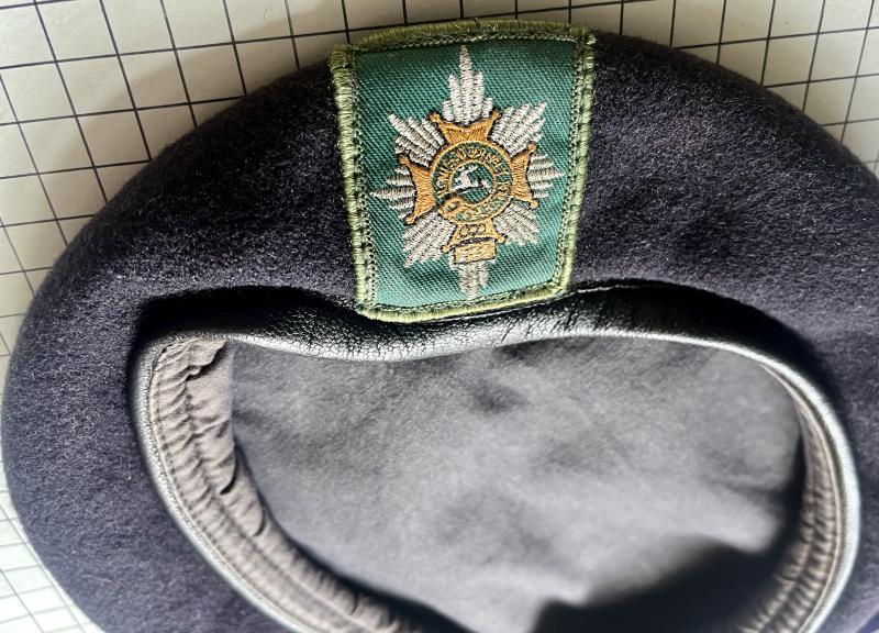 British Army Nottingham High School Combined Cadet Force (CCF) Beret and Cap Badge