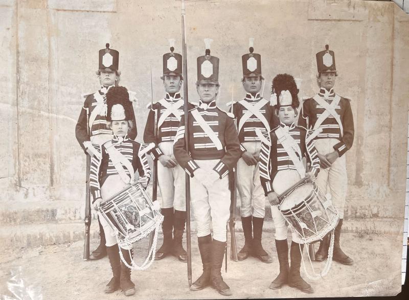 c1900 Gloucestershire Regiment A4 Size Photograph